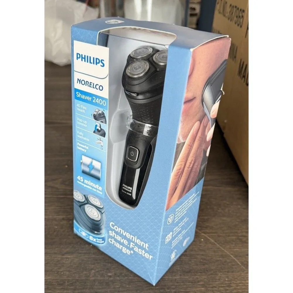 Philips Norelco Shaver 2400 Electric Pop-Up Trimmer Shaver Brand New NIB